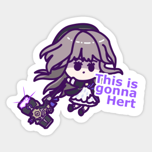 this is gonna hert | (fan-art by smoomaru) Sticker